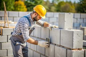 retaining wall construction