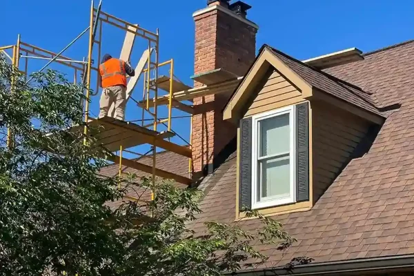 chimney installation by chimney masonry contractors